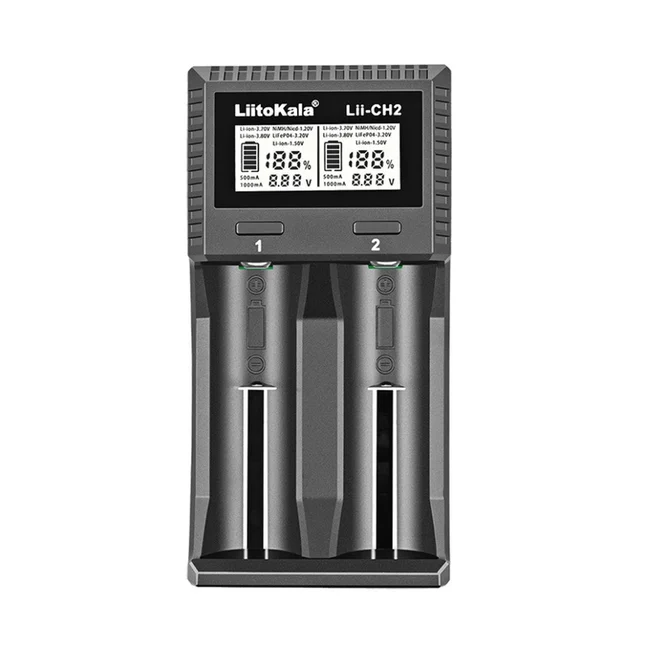 Універсальний зарядний пристрій LiitoKala Lii-CH2 5V 2A на 4 канали