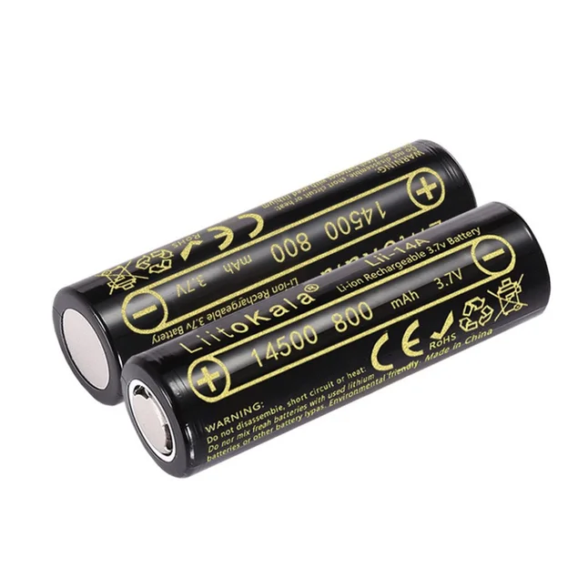 Акумулятор LiitoKala Lii-14A 14500 800mah battery — Photo 3
