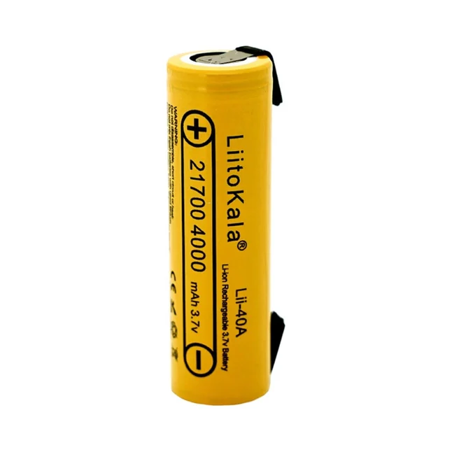 Акумулятор LiitoKala Lii-40A-N 21700 4000mah battery — Photo 1