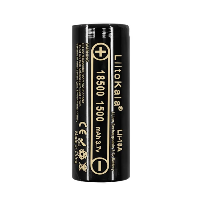 Акумулятор LiitoKala Lii-18A 18500 1500mah battery — Photo 1