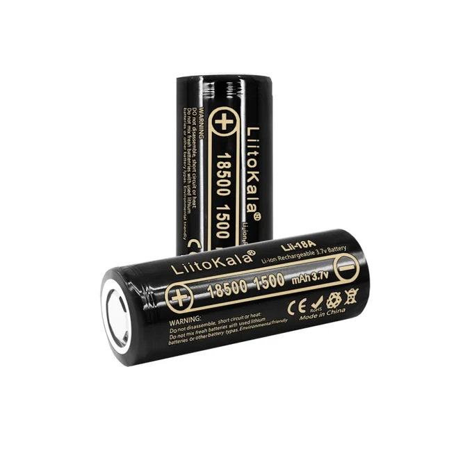 Акумулятор LiitoKala Lii-18A 18500 1500mah battery — Photo 4