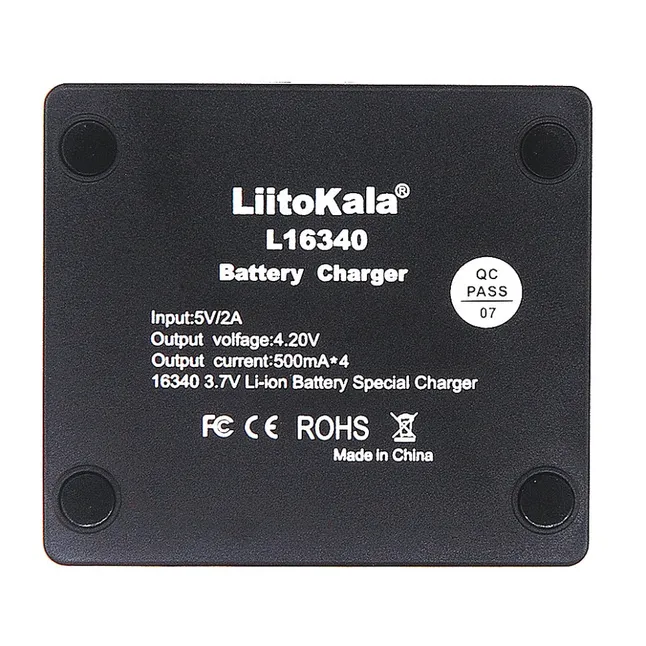 Універсальний зарядний пристрій LiitoKala Lii-L16340 на 4 канали — Photo 4