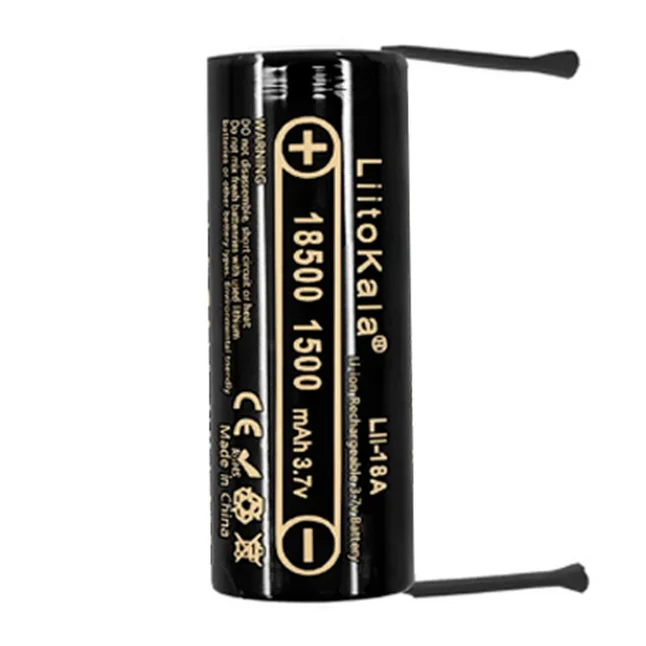 Аккумулятор LiitoKala Lii-18A-N 18500 1500mah battery — Photo 1