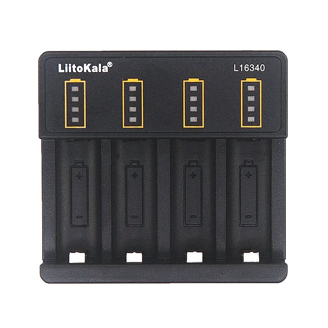 Універсальний зарядний пристрій LiitoKala Lii-L16340 на 4 канали