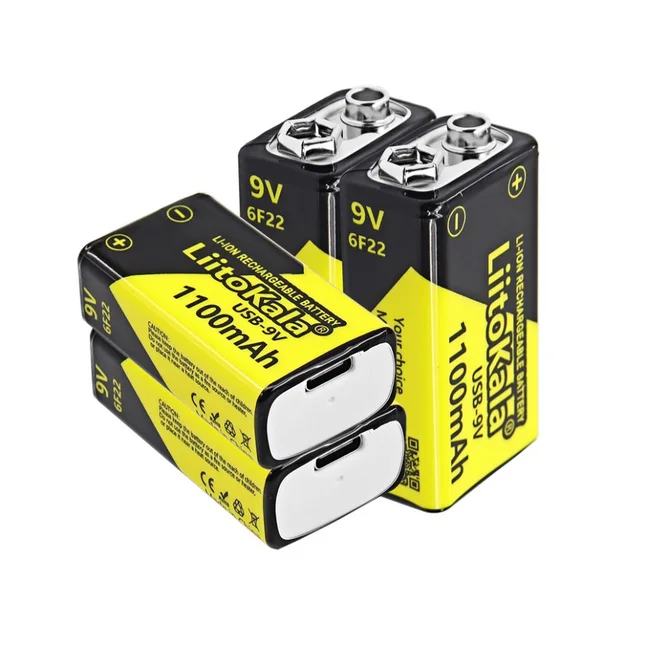 Акумулятор LiitoKala Lii-USB-9V 1100mah