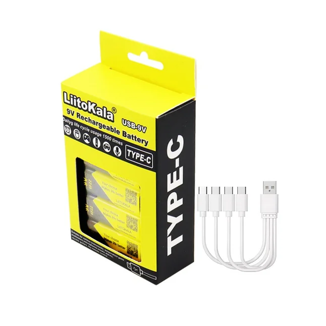 Акумулятор LiitoKala Lii-USB-9V 1100mah — Photo 1
