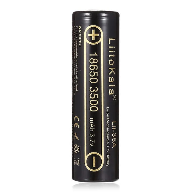 Акумулятор LiitoKala Lii-35A 18650 3500mah battery — Photo 2