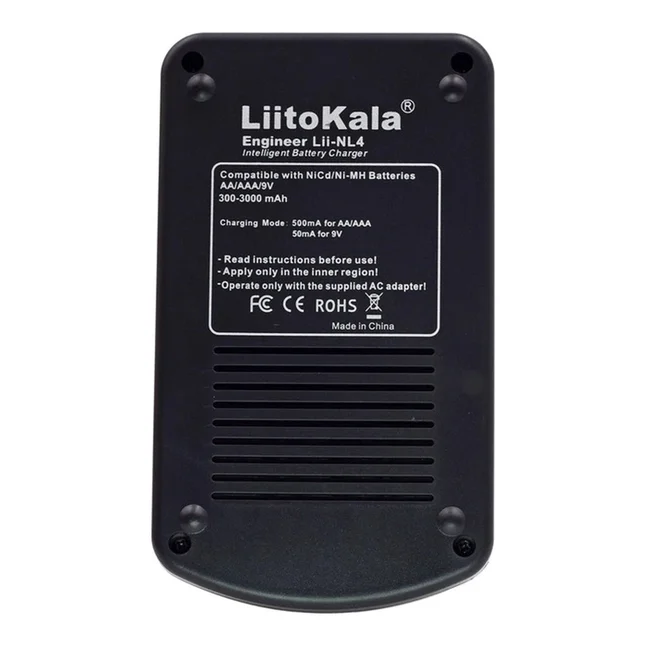 Зарядное устройство LiitoKala Lii-NL4 — Photo 2