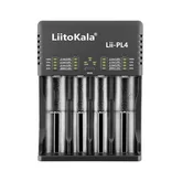 Зарядний пристрій Liitokala Lii-PL4, 4 канала, Ni-Mh/Li-ion/LiFePO4, 220V/12V, LED, Box — Photo 4